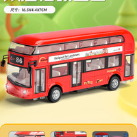 卡威 公交巴士 6010B 合金双层伦敦公交车模型