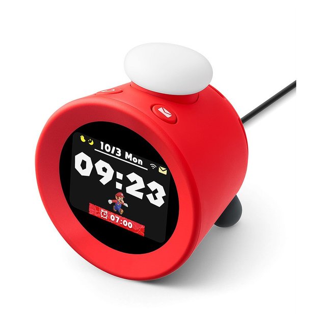 淘金币可用：任天堂 Nintendo Sound Clock Alarmo 海外版 红色 超级玛丽体感智能闹钟全新