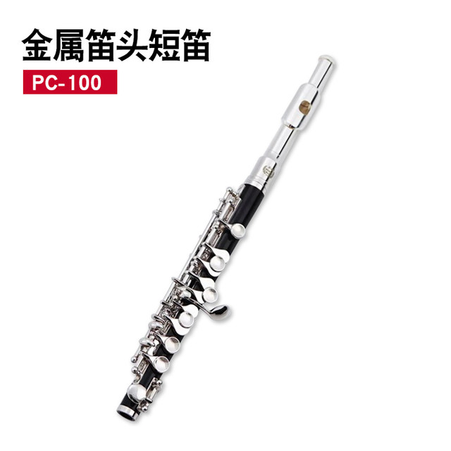 MEIDASI 合成乌木短笛PC-200儿童初学考级演奏胶木笛子C调乐队14孔