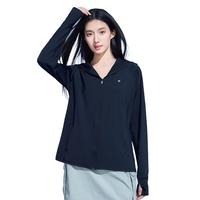  MOUTION/茉寻 防紫外线 女士防晒衣  黑色 XL