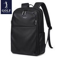 高尔夫(GOLF)双肩包男士运动背包女休闲旅行书包防泼水通勤出游背包【Q】 款式10-黑色