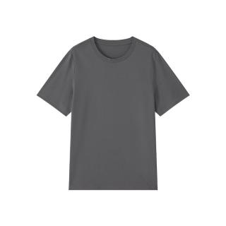 京东京造 运动短袖t恤男夏季棉质跑步健身户外衣服 灰色 M