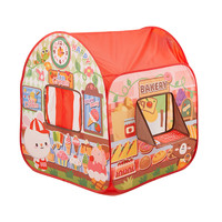 乐雅 Toyroyal CHT-002B 趣味帐篷室内游戏屋（军绿色）