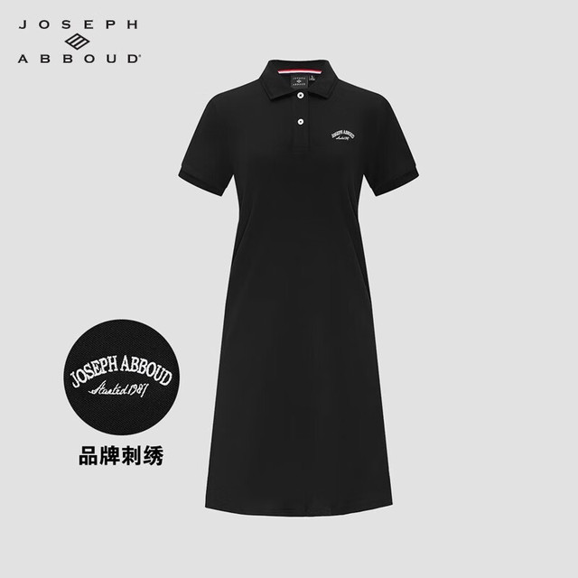 JOSEPH ABBOUD 纯棉POLO领短袖连衣裙 JA0591WK11107