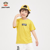 大嘴猴(paul frank)童装儿童短袖T恤2025夏季男女童百搭简约休闲舒肤T恤上衣