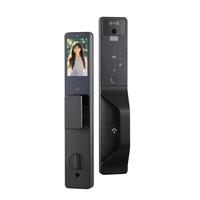 云丁智能门锁入户门3D人脸密码锁家用指纹锁包上门安装掌静脉电子门锁 人脸+掌静脉+双摄【鹿客】Q20