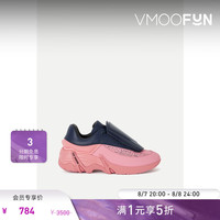 RAF SIMONS 女皮革运动鞋 粉红色 36