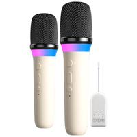 Royy高音质车载k歌麦克风支持FM连接汽车无线车载移动KTV唱歌话筒