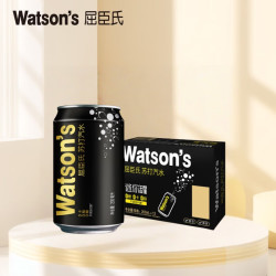 watsons 屈臣氏 苏打汽水原味200mL*12罐