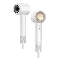 国家补贴：康夫 高速电吹风机家用大功率50亿等离子吹风筒F9 Pro皓金白