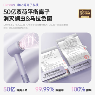  CONFU/康夫 等离子速干护发除菌除螨 电吹风机  白金