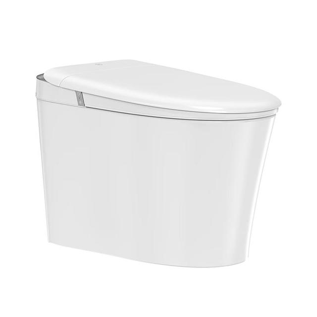 PLUS会员：九牧 JOMOO 智能马桶小牧卫浴轻智能除臭抗菌带水箱一体式坐便器 S5-8900