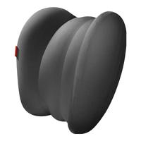 倍思(Baseus)汽车头枕车载护颈靠枕颈部靠垫腰靠腰部靠垫护腰 悬浮仓 汽车腰枕 星曜黑 黑色 1个