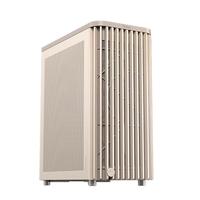 华硕 ProArt创艺国度PA401燕麦白 MESH版机箱 木艺前进气格栅/免工具拆装/电源按键锁