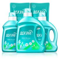 蓝月亮除菌去味洗衣液除螨留香16斤促销组合装