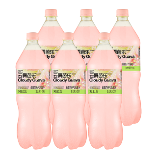 Lemon Republic 柠檬共和国 雾柠檬芭乐气泡果汁饮料 1.25L*6瓶 （临期）