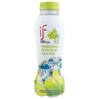 if100%天然椰子水果汁椰荔枝葡萄龙眼蜜桃芒果香蕉饮料椰汁 葡萄水350ml 24瓶