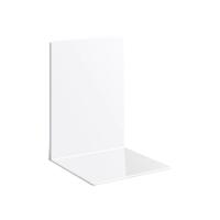 佳茉 书架书立桌面书挡板立L型书支架书架隔板书立架书架桌上隔书板书隔板l型架子铁书立创意 片装