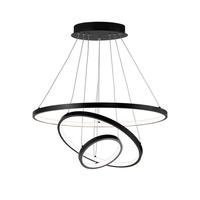  Lighting 雷士 NVC  星梦系列 智能LED吊灯 40W 黑金色 智能调光