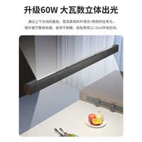 NVC/雷士 全光谱护眼 餐吊灯 自然光(3300K-5000K) 黑色 60W