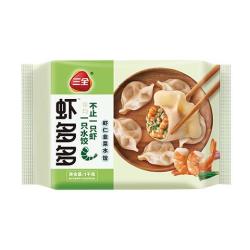 三全 虾多多虾仁韭菜水饺1kg50只