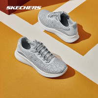 斯凯奇outlets 女装跑步鞋轻量百搭高回弹透气排湿舒适支撑 白色/WHT 39