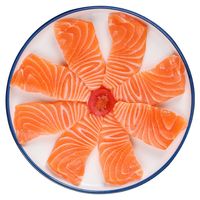 安峰山新疆三文鱼刺身生吃新鲜冰鲜活整条三文鱼中段即食三文鱼片 3斤 家庭装