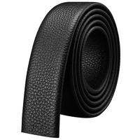 【质感牛皮】商务休闲牛皮带无扣头腰带礼盒男士皮带