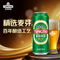 TSINGTAO 青岛啤酒 经典系列浓郁麦香500ml*24听