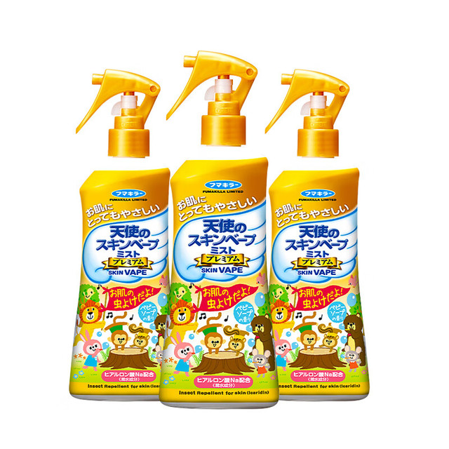 未来 天使版 3倍驱蚊喷雾 200ml*3瓶 淡果香型