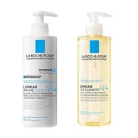 LA ROCHE-POSAY理肤泉理肤泉身体乳+沐浴油套装 滋润秋冬干燥修护屏障敏感 AP+M身体乳400ml+AP+沐浴油400ml