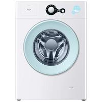 TCL 7KG全自动除菌变频超薄滚筒小型洗衣机 G70L200-B芭蕾白