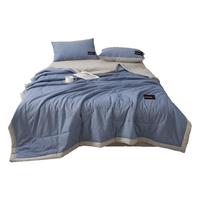 名创优品(MINISO)里外全棉夏被100%棉花空调被200x230cm夏凉被夏季薄被子2x2.3米