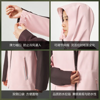 波司登（BOSIDENG）2025冲锋衣鹅绒服女短款三合一防风防水保暖外套B250331302 灰紫色/葡萄紫|6032/6039|603C 185/104A 【体重约150-160斤】