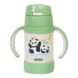 THERMOS 膳魔师 儿童保温杯 316L不锈钢 带把手 TCKK 熊猫 280ml
