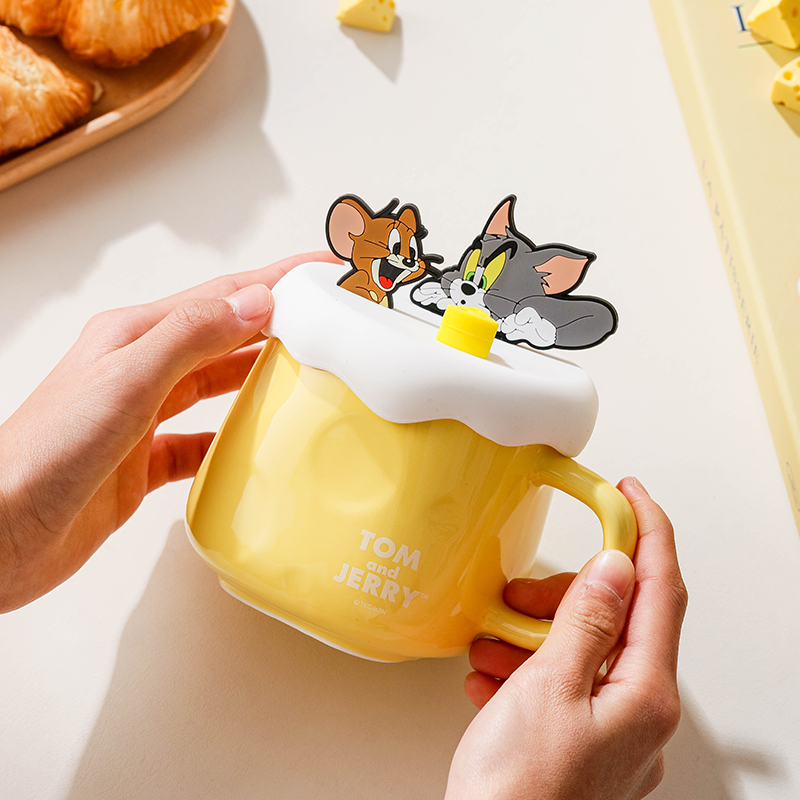 会员精选 猫和老鼠公仔杯