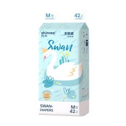 爽然 天鹅裤 超柔 拉拉裤 M42片