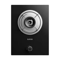 苏泊尔（SUPOR）燃气灶天然气灶单眼灶煤气灶液化气5.0KW大火力单灶台式嵌入式煤气炉灶具钢化玻璃面板一级能效 NBD03【可拆合金炉头】天然气