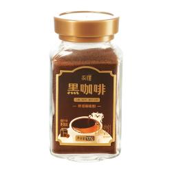 永璞 冰美式拿铁即溶黑咖啡中深烘焙105g罐装冷热随享冻干咖啡0糖