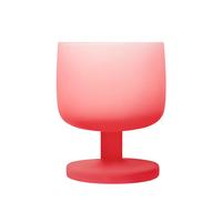 MU16高颜值水晶玻璃鸡尾酒洋酒杯子果汁红酒杯酒具套装新婚结婚女 白桃汽水 320ml 1只