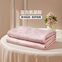 蚕丝被100%桑蚕丝婚庆被芯床上用品二合一被子四季通用