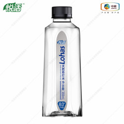 悦活 弱碱性苏打水 388ml×12瓶整箱装 优质天然无糖苏打水