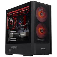 安耐美(Enermax)风屿 K1黑色 台式电脑主机箱 双风道/标配2把14CM风扇/标配显卡支架/支持背线/支持ATX主板 风屿 K1黑色 机箱