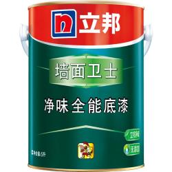 立邦 漆 内墙乳胶漆底漆 油漆涂料 墙面卫士净味全能底漆 白色5L