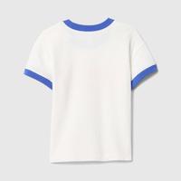 Gap男幼童2025夏季款纯棉印花logo短袖T恤儿童装上衣美版763015