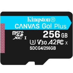 金士顿 高速存储 MicroSD存储卡+读卡器  256GB