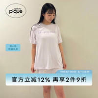 Gelato pique gelatopique24春夏女睡裤爱心鲨鱼冰淇淋短裤居家PWCP242374 紫色 F