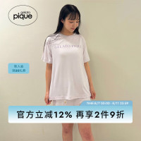 Gelato pique gelatopique24春夏女睡裤爱心鲨鱼冰淇淋短裤居家PWCP242374 紫色 F