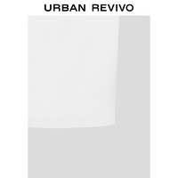 UR2025夏季男装时尚基础休闲纯色百搭圆领背心UMB450024 本白 M