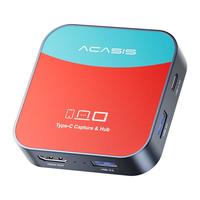 ACASIS/阿卡西斯 游戏直播录制 视频采集卡 便携底座 拓展坞